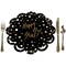 Big Dot of Happiness New Year’s Eve - Gold - New Years Eve Party Round Table Decorations - Paper Chargers - Place Setting For 12